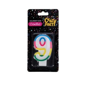 CANDLES BIRTHDAY SINGLE NUMBER-9