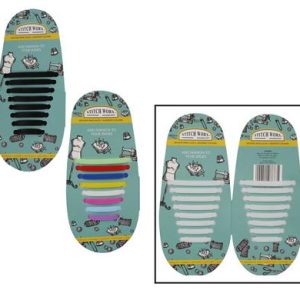 HABERDASHERY SHOE LACE SILICONE 1PAIR