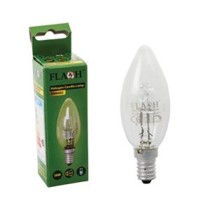 GLOBE HALOGEN ENERGY-SAVER CANDLE S.E.S.