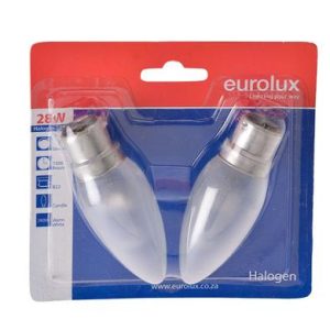 GLOBE HALO E/SAVER B.C. 28w CANDLE T/P