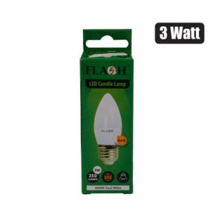 GLOBE LED CANDLE 3W COOL WHITE 4000K ES