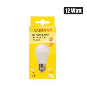 GLOBE LED ROUND SENSOR 12W-CW 5000K ES