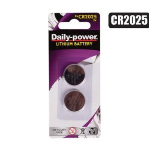 BATTERIES LITHIUM CR-2025(3V) CARD-OF-2