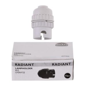 LAMP-HOLDER CORDGRIP WHITE BULK