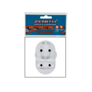 PLUG-ADAPTOR EURO 1xSHUKO 1x5AMP ZENITH