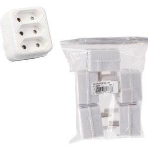 PLUG EURODAPTOR 3x5a 2PIN BULK