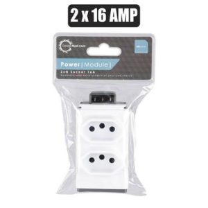 POWERSTRIP MODULE ADAPTER 2x16AMP INLINE