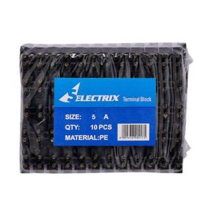 STRIP-CONNECT 5AMP 12-WAY BLACK BULK