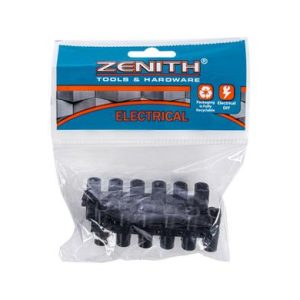 STRIP-CONNECT 15AMP 12-WAY BLK ZENITH