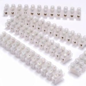 STRIP-CONNECT 5AMP 12-WAY WHITE BULK