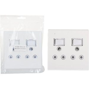 SWITCH-SOCKET DOUBLE