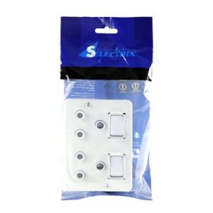 SWITCH-BOX INDUSTRIAL DOUBLE SOCKET