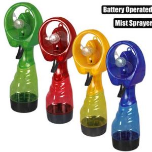 FAN MINI 27cm WITH MIST SPRAYER