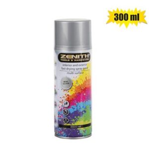 SPRAY-PAINT ZENITH 300ml NET BR-SILVER
