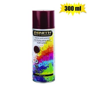 SPRAY-PAINT ZENITH 300ml NET GLOSS-BROWN