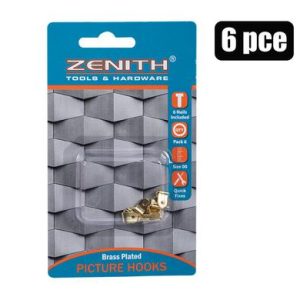 PICTURE-HOOK TRIANGULAR BP #00 6PCE