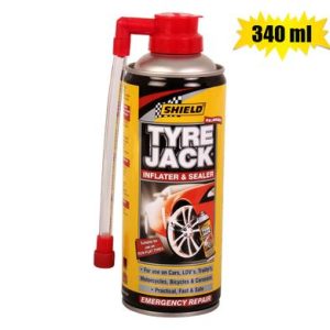 SHIELD TYRE-JACK INFLATER CAR 340ml
