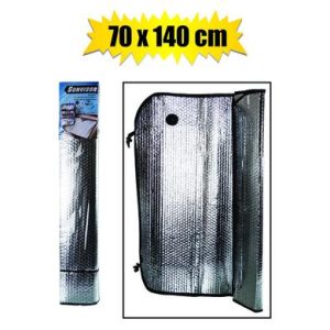 CAR SUN-SHIELD ALUM-FOIL 140x70cm