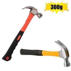 HAMMER CLAW 300g BELL-HEAD F/GLASS-HNDLE
