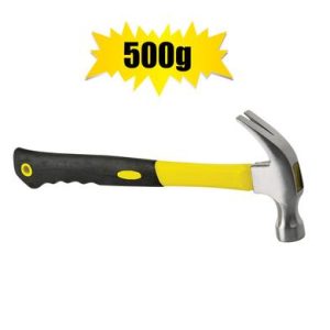 HAMMER CLAW 500g F/GLASS HANDLE