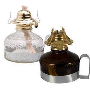 LAMP GLASS (BASE+BURNER+CLIP) NO-CHIMNEY