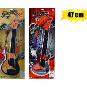 MUSICAL STRING GUITAR ROCKER 2TONE 47cm