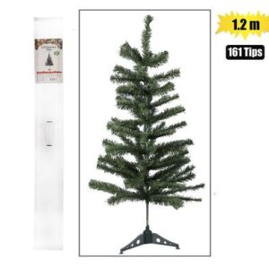 XMAS TREE 1.2m GREEN (161 TIPS) BOXED