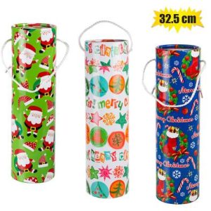 XMAS STATIONERY WINE BOX 32.5cm