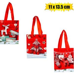 XMAS STATIONERY GIFT BAG SMALL 11x13.5cm