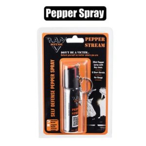 PEPPER SPRAY KEYRING 6xBURSTS