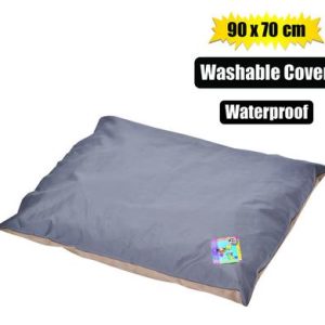 PET BED PVC WATERPROOF LARGE 90x70cm