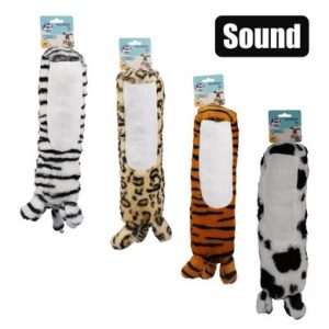 PET DOG TOY PLUSH LONG WILDLIFE ASS 40cm