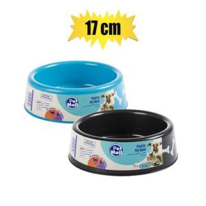PET DOG/CAT BOWL PL SMALL 17cm
