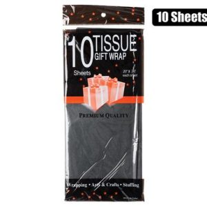 PAPER TISSUE 50x66cm 10xSHTS BLACK