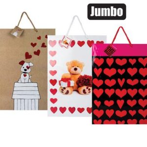 GIFT-BAG PAPER JMB 33x45.7cm LOVE