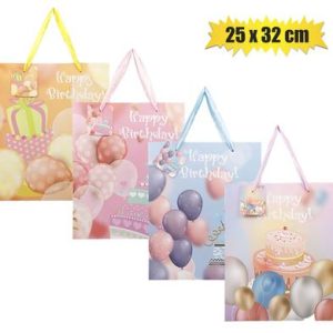 GIFT-BAG DESIGNER LRG 25x32cm HAND-MADE