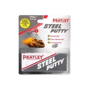 PRATLEY STEEL PUTTY 100g-PACK