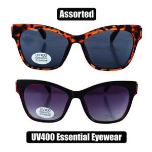 SUNGLASS ESS/LDS SQR CATEYE