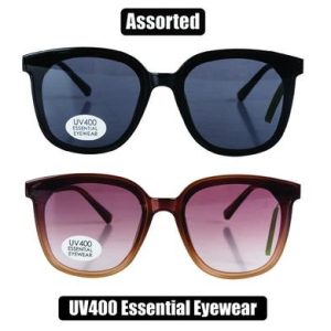 SUNGLASS ESS/LDS FASHION-OVERSIZED CAT