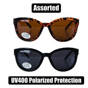 SUNGLASS POL/LDS OVERSIZED CLASSIC