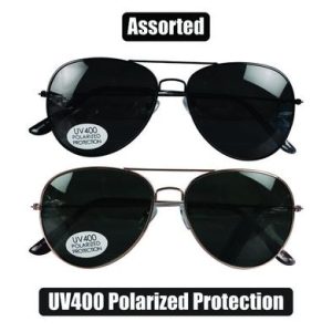 SUNGLASS POL/UNISEX CLASSIC AVIATOR