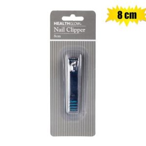 NAIL CLIPPER S/S 8cm FOOT H/GLOW