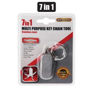 P/TOOL 7-IN-1 MINI W/KEY-CHAIN