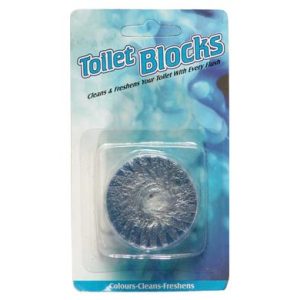 TOILET FRESHENER CISTERN BLOCK BLUE 50g