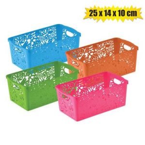 BASKET PL 25x14x10cm MULTI PURPOSE