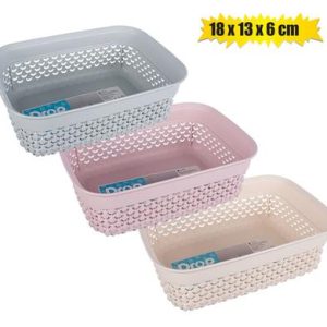 BASKET PL 18x13x6cm 1,1L DROP DESIGN