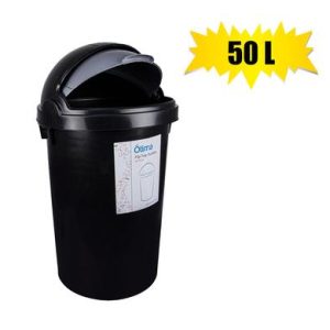 WASTEPAPER BIN LIFT TOP 50L
