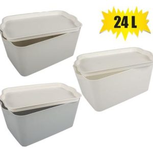 STORAGE BOX VENUS 24L 45x29x24cm