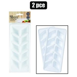 ICE CUBE TRAY 10 CUBE 2PCE HILLHOUSE