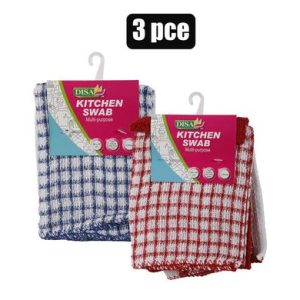 SWAB WAFFLE 30x30cm 18GSM 3PCS REVERSE